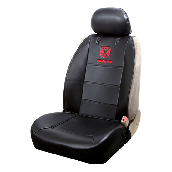 "RAM" Logo Sideless Vinyl Seat Cover - Click Image to Close
